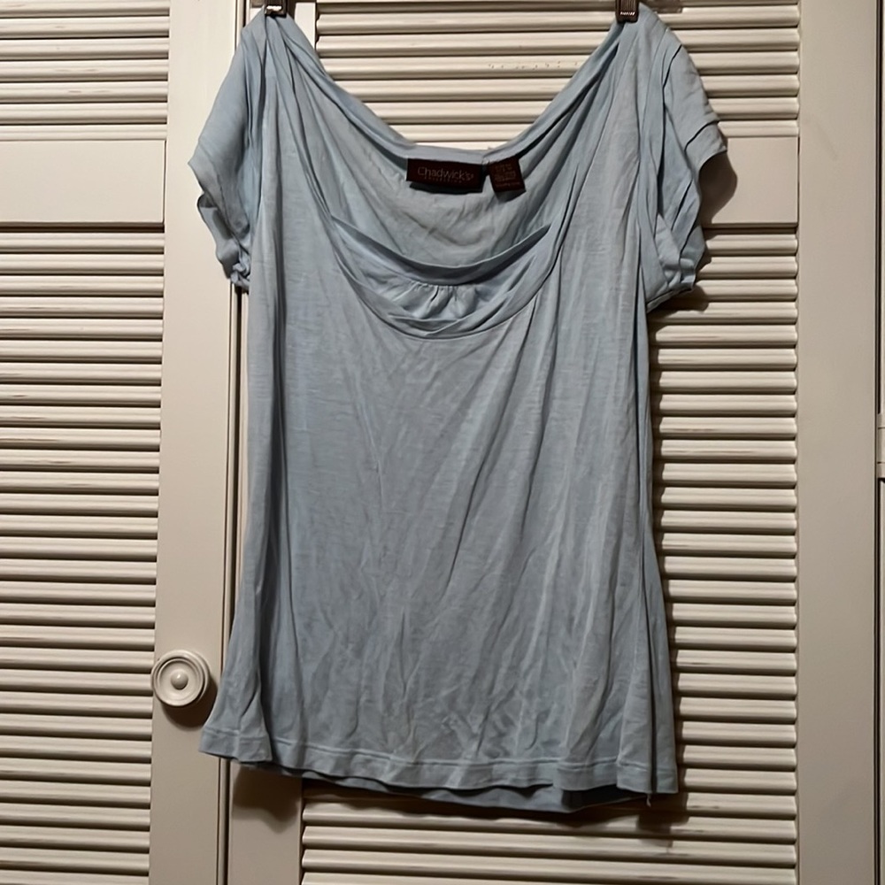 CHADWICKS COLLECTION Boho Short Sleeved Top